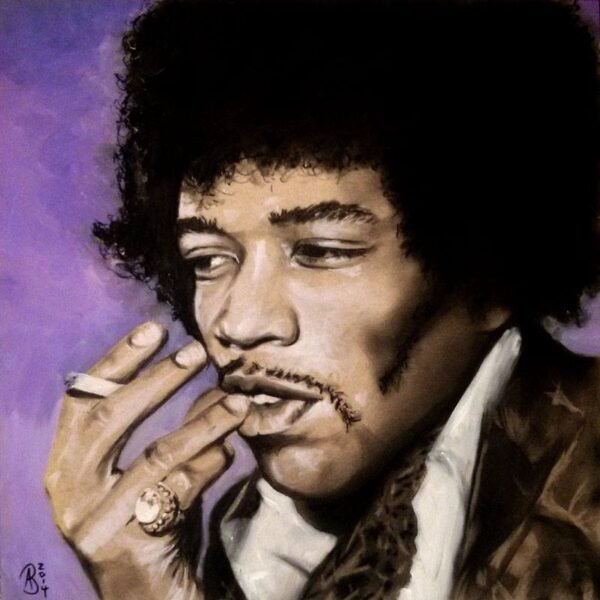 Jimi Hendrix (Purple)