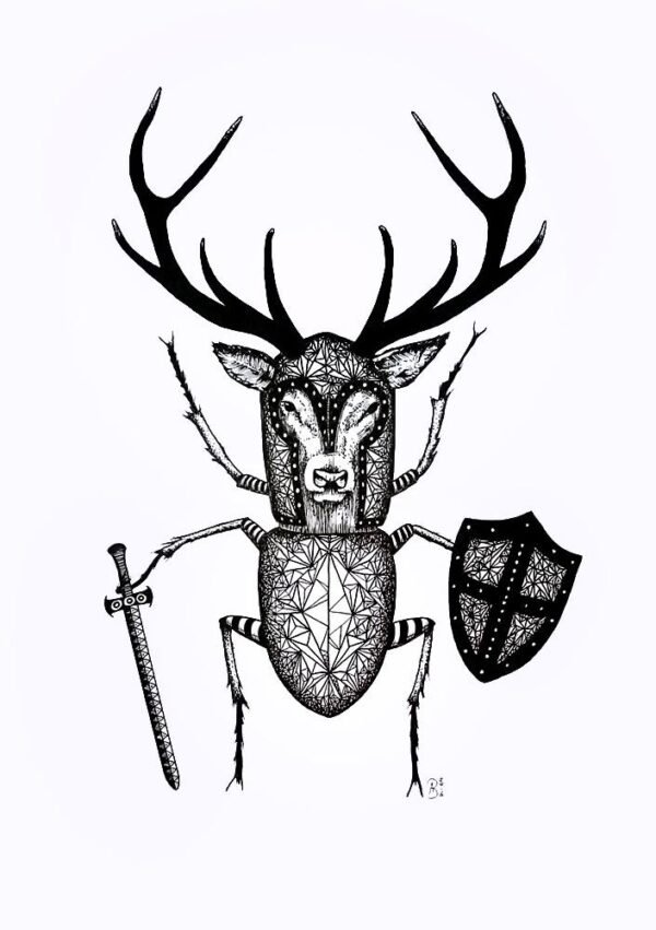 Triangles - Stag Beetle