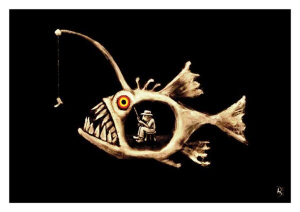 Anglerfish - A3 Print